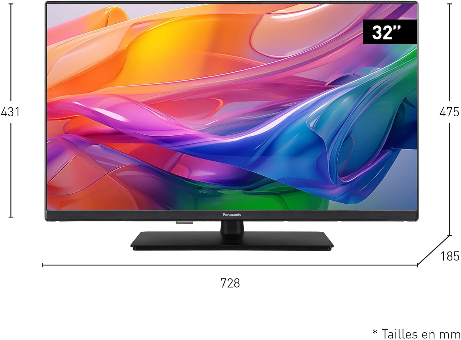 Panasonic TV-32S50AEZ, Série S50 32 Pouces HD LED Smart TV, 2024 – Image 4