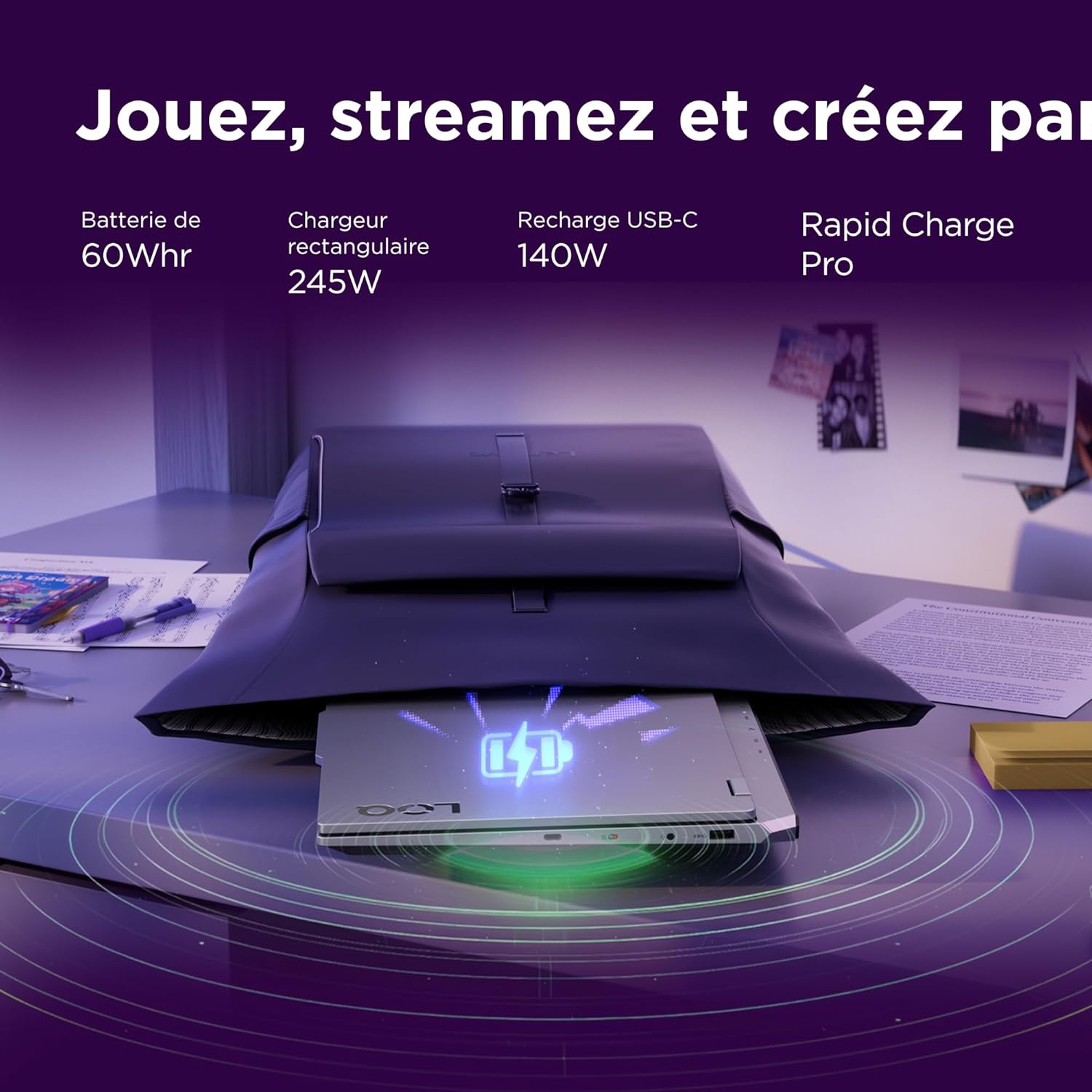 Lenovo LOQ 15IRX10 - Ordinateur Portable Gaming 15.6'' FHD – Image 3