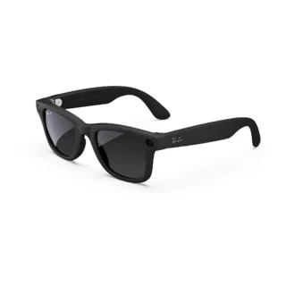 Lunettes connectées META Ray-Ban Wayfarer, Noir Mat, Dégradé Graphite Polarisé