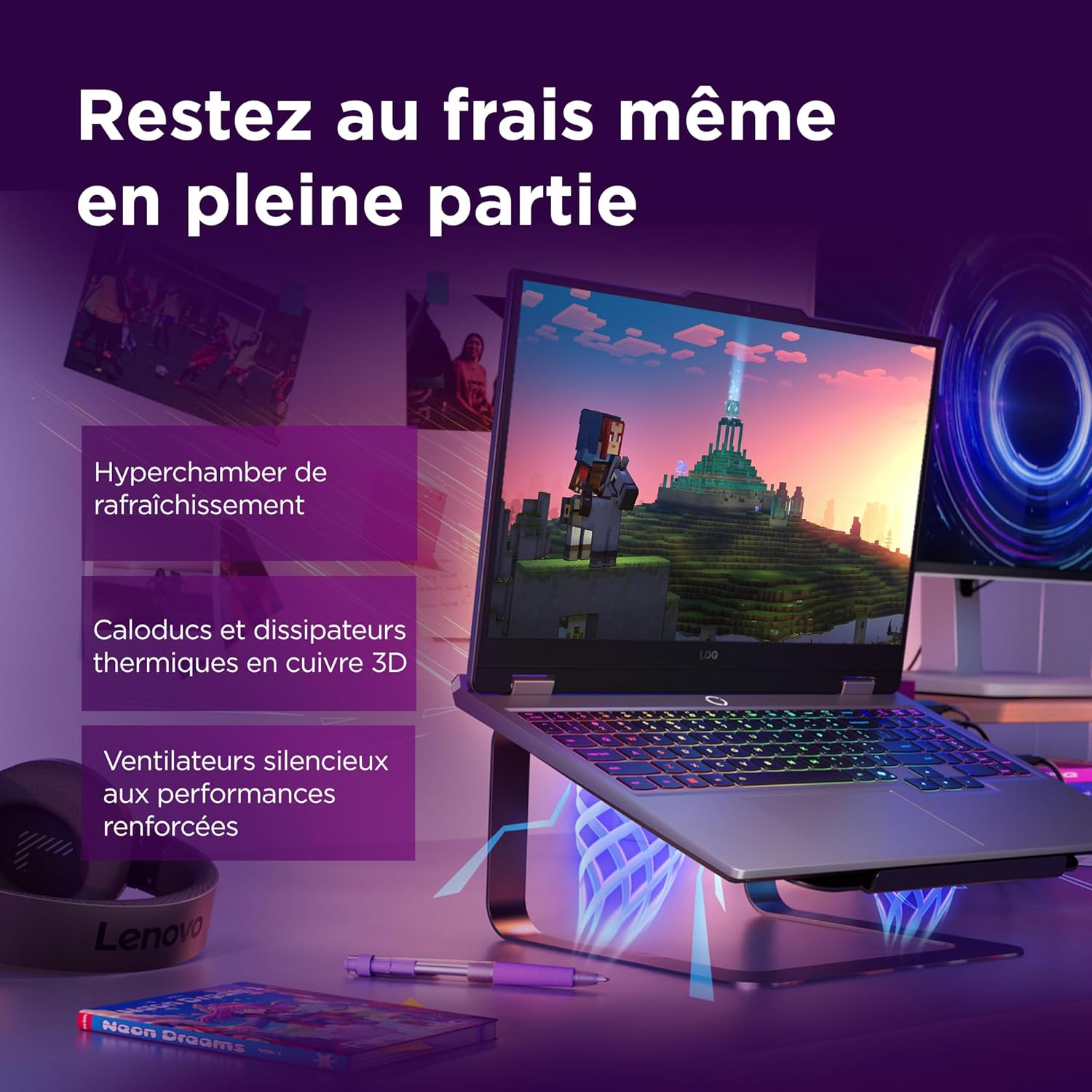 Lenovo LOQ 15IRX10 - Ordinateur Portable Gaming 15.6'' FHD – Image 2